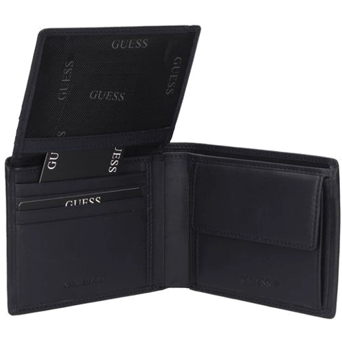 Мужское портмоне Guess темно-синее (SM2663LEA24-BLU): Тип Портмоне