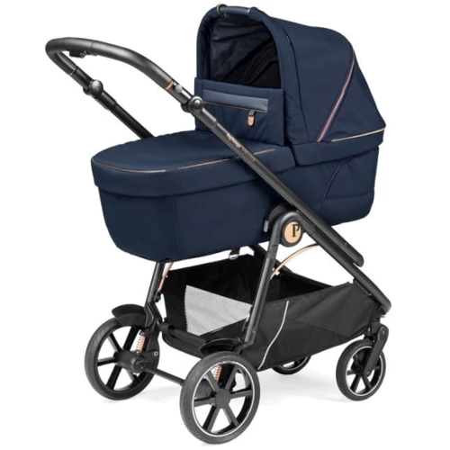 Коляска Peg-Perego Veloce Blue Shine SL 3 в 1 синяя (PACK-VEL31SL000007): Тип коляски Универсальная коляска (3-в-1)