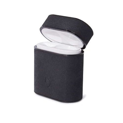 Чехол для наушников Decoded Leather Case Carbon Black (D9APC2BK) for Apple AirPods: Материал Кожа