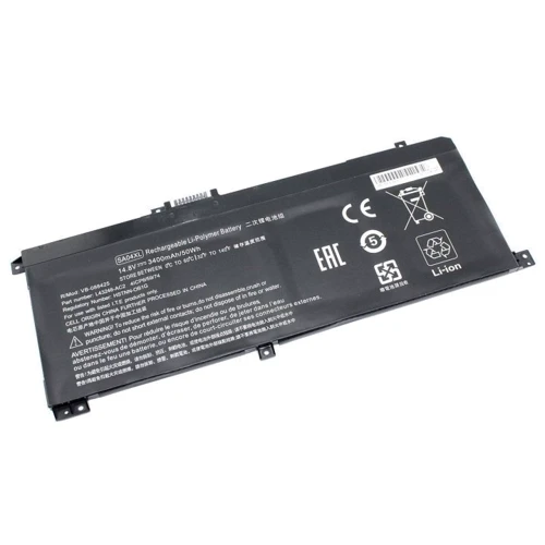 Батарея для ноутбука HP SA04XL Envy X360 15-DR 14.8V Black 3400mAh OEM (988425)