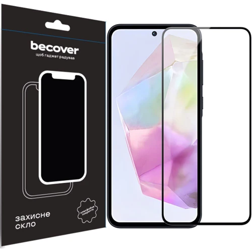 BeCover Tempered Glass Black для Samsung S721 Galaxy S24 FE (712485)