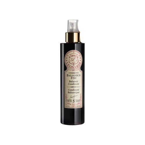 Оцет бальзамічний Leonardi Condimento Balsamico Fine спрей 250 мл (8033378345185)