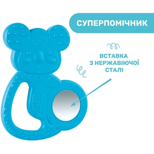 Прорезыватель для зубов Chicco "Коала" розовый (28150.10)