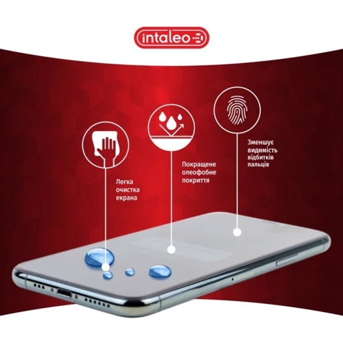 Защитное стекло для iPhone Intaleo Tempered Glass Full Glue Black for iPhone 15 Plus фото 5
