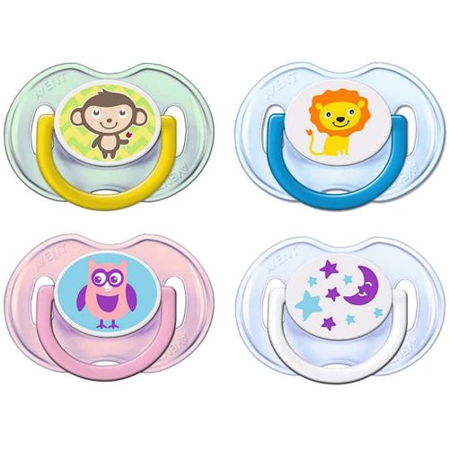 Пустушка силіконова Philips AVENT Classic 0-6 міс 2 шт (SCF196 / 18)