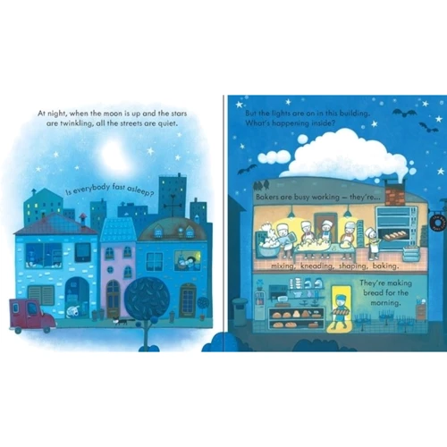Peep Inside. Night-Time / Загляньте всередину. Нічний час: Производитель Usborne