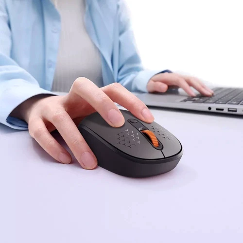 Мышь Baseus F01A Grey (B01055502833-00): Максимальное разрешение сенсора, dpi 1600