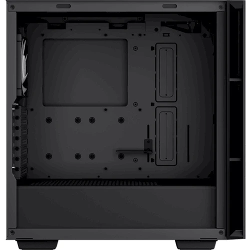 Корпус Deepcool CH560 Black (R-CH560-BKAPE4-G-1): Матеріал передній панелі пластик и сталь