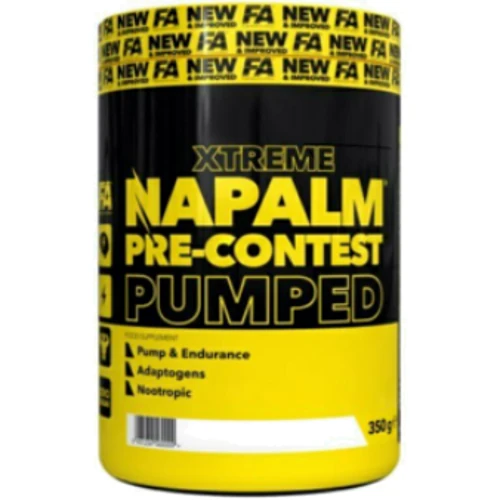 Предтренировочный комплекс Fitness authority Napalm Pre-Contest 350 g / 20 servings / dragon fruit