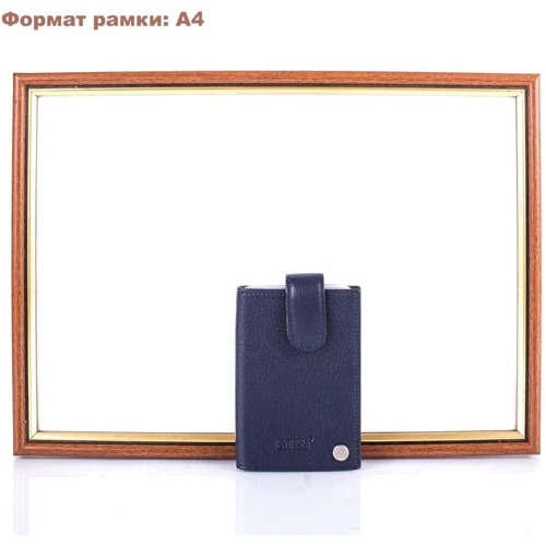 Мужская визитница Grass синяя (SHI572-18) фото 7