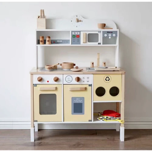 Игрушечная деревянная кухня с аксессуарами (C 69818)
