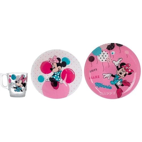 Набор детской посуды Luminarc Disney Party Minnie 3 пр. (N5279): Тип Набор