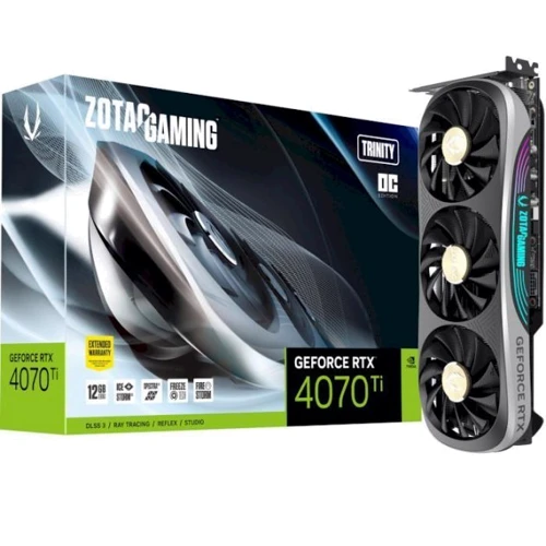 Видеокарта Zotac GAMING GeForce RTX 4070 Ti Trinity OC (ZT-D40710J-10P)