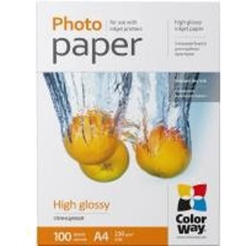 ColorWay A4 230г Glossy 100ст. (PG230100A4): Производитель ColorWay