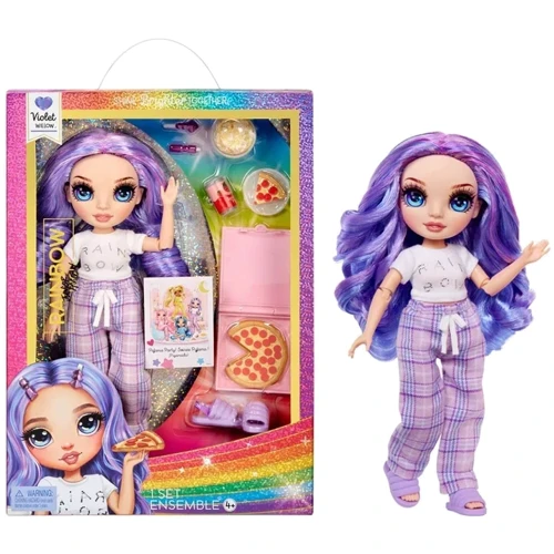 Кукла Rainbow High Junior High PJ Party Виолетта с аксессуарами (503705): Возраст от 4 лет