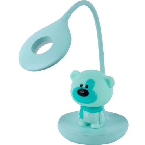 Настільна лампа LED Kite з акумулятором Bear зелена (k24-492-2-4)