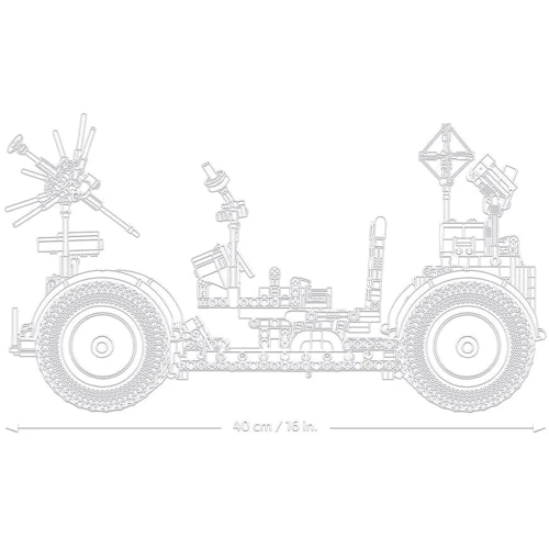 Конструктор LEGO Technic Місячний автомобіль NASA Apollo 1913 деталей (42182) фото 10