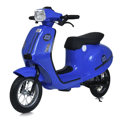 Детский электромотоцикл Bambi синий (M 6017AL-4): Вид мотоцикл