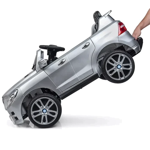 Детский электромобиль Джип Bambi Racer Mercedes Benz, серый (M 3568EBLRS-11): Материал корпуса пластик