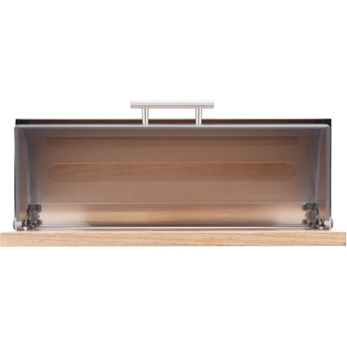 Хлібниця Ardesto Gemini 39х27х15 см дерево пластик нержавіюча сталь (AR0914GB)