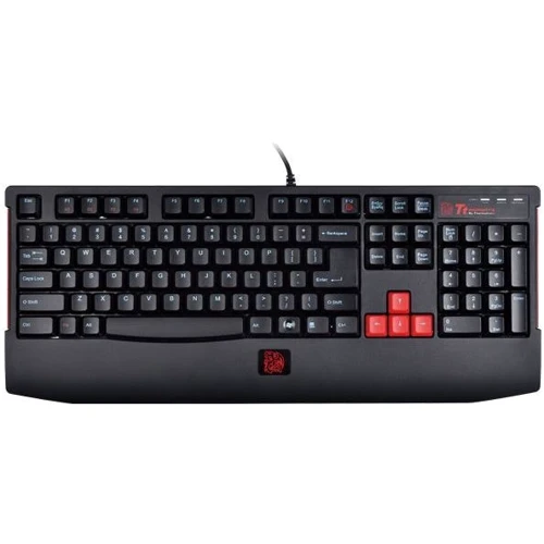 Клавиатура Tt eSPORTS Knucker (KB-KNK008RU): Интерфейс подключения проводная USB