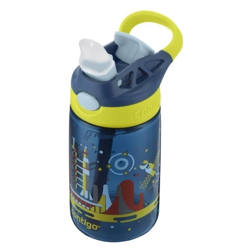 Пляшка для води дитяча Contigo Gizmo Flip 420 мл Nautical Space: Об'єм, мл 420