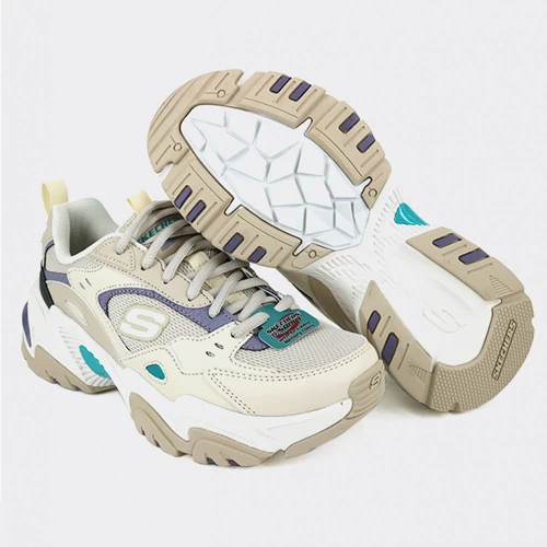 Кросівки Skechers Stamina V2-The Rise Up (149510 NTPR) 41 бежеві штучна шкіра демісезон: Матеріал підкладки Текстиль