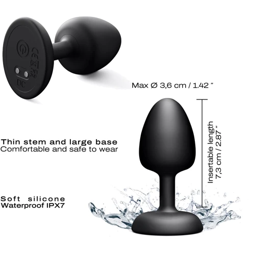 Анальная вибропробка Dorcel Geisha Plug Infinite M
