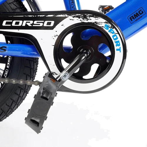 Дитячий велосипед 12" Corso Maxis синій (CL-12346): Діаметр коліс, дюймів 12