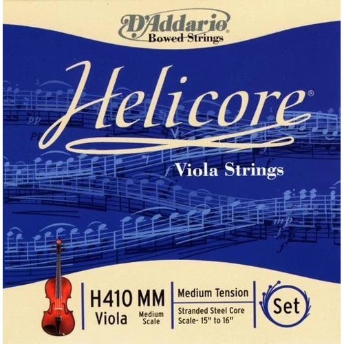 Струны D`ADDARIO H410MM Helicore MM: Назначение Для альта