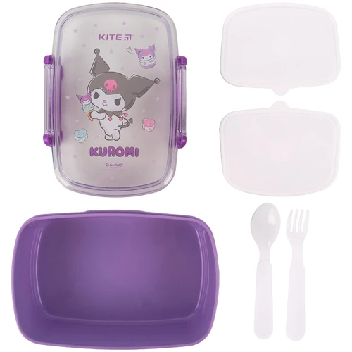 Ланчбокс із наповненням Kite Hello Kitty 750 мл (HK23-181-1): Форма Прямоугольная