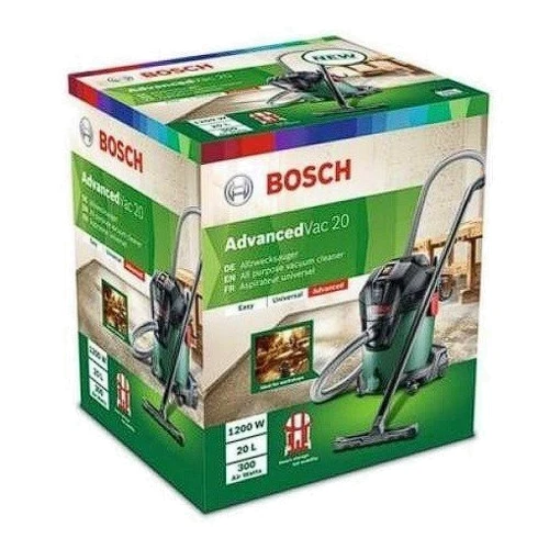 Будівельний пилосос Bosch Advanced Vac 20 (06033D1200): Витрата повітря, л / хв 4200