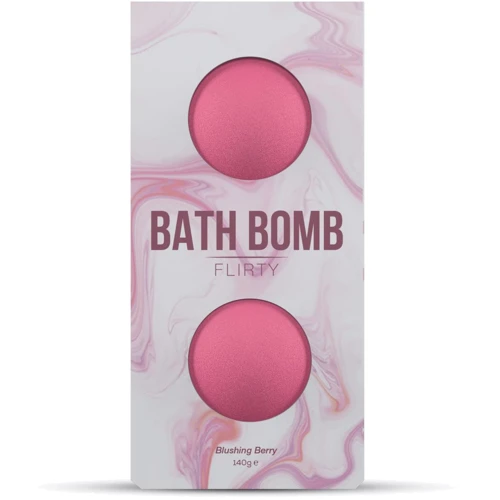Бомбочка для ванни Dona Bath Bomb - Flirty - Blushing Berry (140 гр): Особливості З ароматом, З феромонами