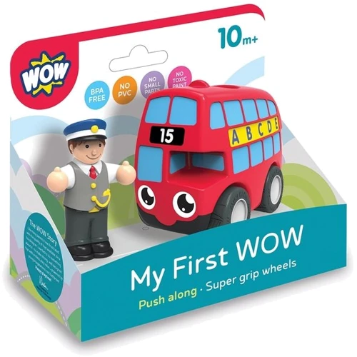 Игрушка WOW Toys Red Bus Basil Лондонский автобус (10412)