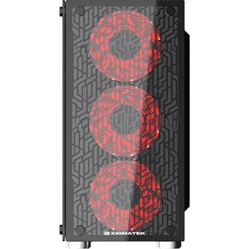 Корпус Xigmatek NYX 3F (EN43057): Форм-фактор материнской платы MicroATX