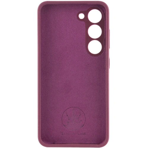 Чехол для телефонов Lakshmi Premium Silicone Case with Logo Full Camera Plum for Samsung S926 Galaxy S24 Plus: Совместимость Samsung S926 Galaxy S24 Plus