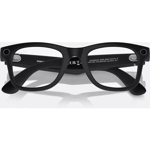 Смарт-очки Ray-Ban Meta Wayfarer Standard Matte Black/Clear to G-15 Green Transitions size M (RW4006 601SM1 50-22) фото 8