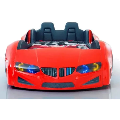 Дитяче ліжко машина BMW VIP червоне: Ящики для білизни Нет