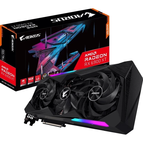 Видеокарта GIGABYTE AORUS Radeon RX 6900 XT MASTER 16G (GV-R69XTAORUS M-16GD): Год выпуска 2021