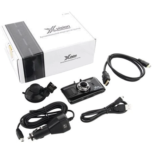 X-Vision F-3000G с GPS: Активация записи Автоматически при включении