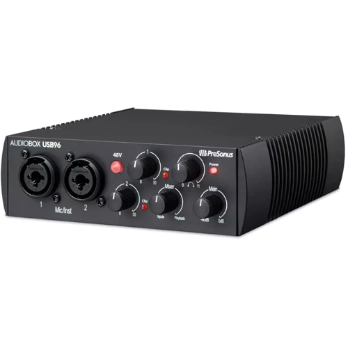 Аудиоинтерфейс PRESONUS AudioBox USB 96 25th Anniversary Edition: Количество каналов 2.0