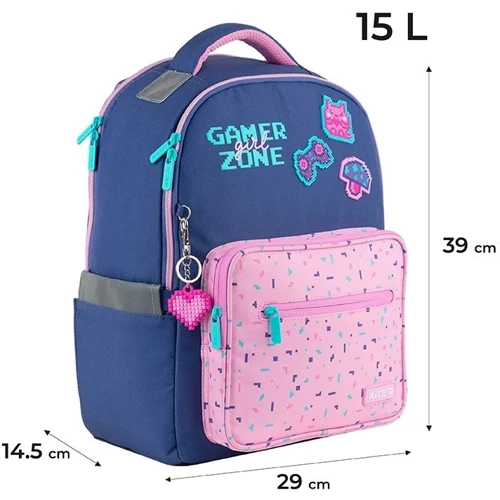 Набір Kite 770M Pixel Love рюкзак + пенал + сумка для взуття (SET_K24-770M-1) фото 28