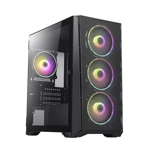 Корпус QUBE MESH 600W Black (MESH_F56U3)