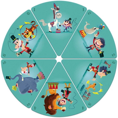 Настільна гра Janod Happy Families Цирк (J02755): Виробник Janod