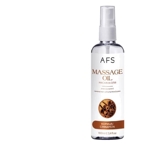Массажное масло AFS Production с ароматом корицы, 100 мл: Тип Масло