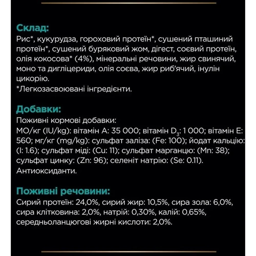 Сухой корм для собак Pro Plan Veterinary Diets EN Болезни ЖКТ 12 кг (7613035152861): Свойства Забота о пищеварении