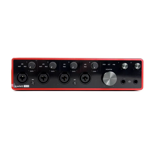 Аудиоинтерфейс Focusrite Scarlett 18i8 3rd gen: Тип Внешние