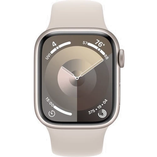 Apple Watch Series 9 41mm GPS Starlight Aluminum Case with Starlight Sport Band - M/L (MR8U3) Approved Вітринний зразок: Причина уцінки Активированы, витринный образец, хорошее состояние, комплектация полная: коробка, зарядка, часы