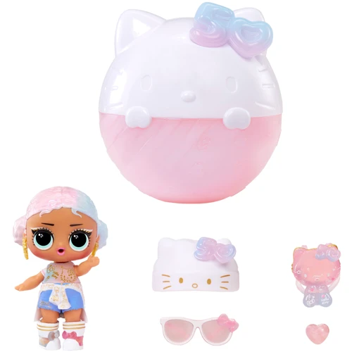 Игровой набор с куклой L.O.L. Surprise! серии Loves Hello Kitty сюрприз (594604): Высота, см 7.6
