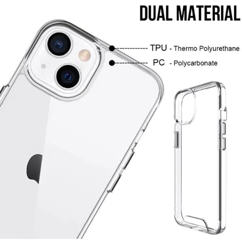 Чохол для iPhone TPU Case Space Transparent for iPhone 15 Plus: Тип аксесуара чехол